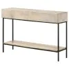 CoasterEssence 959541 Rubeus - 2-Drawer Wood Entryway Console Table - White Washed