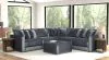 Jackson Furniture Industries 2245/36/31/59/37/12-23 Remington - 5 Piece Modular Sectional And 1 Included Cocktail Ottoman - Slate