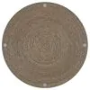 Coaster Fine Furniture 930270 Halden - Round Woven Seagrass Accent Side Table - Light Brown
