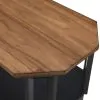 New Classic T3772-3P Decker - 3 Piece Occasional Set (1 Coffee & 2 End Tables) - Brown / Black