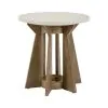 Liberty Furniture 465-OT1021 Berkley Square - Round End Table - Linen & Khaki