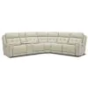 Liberty Furniture 7006ST-UPH-6PCSEC Carrington - 6 Piece Sectional - Baja Stone