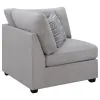 CoasterElevations 551512 Cambria - Upholstered Corner - Gray