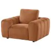 Coaster Fine Furniture 504953 Burnett - Chenille Upholstered Accent Chair - Burnt Orange