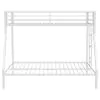 Coaster Fine Furniture 460365WHT Alevera - Metal Twin Over Full Bunk Bed With Ladder - White