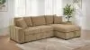 Coaster Fine Furniture 500348B2 Pastrana - RAF Chaise With 1 Piece Pillow, Box 2 of 2 - Camel