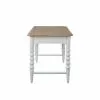 Liberty Furniture 762-HO107 Turnberry Park - Writing Desk - Washed White & Toasted Oat