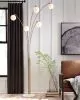Ashley Furniture L725119 Taliya - Metal Arc Lamp  - Champagne / White