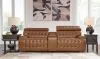 Ashley Furniture U92708S2 Ashley Furniture U92708S2 Temmpton - 3-Piece Power Reclining Sectional Loveseat With Console - Chocolate