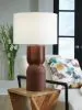Ashley Furniture L207534 Rowandale - Metal Table Lamp - Brick Red