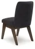 Ashley Furniture PCD857-01 Dilenno - Dining Upholstered Side Chair (Set of 2) - Dark Brown