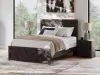Ashley Furniture B3789/31/36/71/96/92(2) Ashley Furniture B3789/31/36/71/96/92(2) Prendonea - 6 Pc. - Dresser, Mirror, Queen Panel Bed, 2 Nightstands - Charcoal