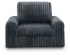 Ashley Furniture PC8680515P Ashley Furniture PC8680515P HamlinBay - Power Gliding Chaise - Gunmetal