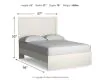 Ashley Furniture B2588B4 Ashley Furniture B2588B4 Stelsie - Full Panel Bed - White