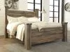 Ashley Furniture B446B45 Trinell - King Poster Bed - Brown