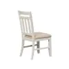 Liberty Furniture 171-C1501S Summerville - Slat Back Side Chair - Soft White Wash / Wirebrushed Gray