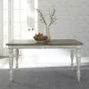 Liberty Furniture 661W-CD-5RLS Liberty Furniture 661W-CD-5RLS Whitney - 5 Piece Rectangular Table Set - Antique Linen / Weathered Gray