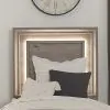 Liberty Furniture 272-BR11 Liberty Furniture 272-BR11 Horizons - Twin Panel Headboard With Lights - Graystone