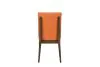 New Classic D7185B-20-ORG Maggie - Dining Chair With Cushion (Set of 2) - Terracotta / Walnut