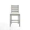 New Classic D1652-22 Pascal - Ladderback Counter Chair (Set of 2) - Driftwood