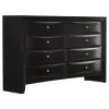 CoasterEssence 202701Q-S4 Briana - 4 Piece Queen Bedroom Set - Black