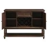 CoasterEssence 107415 Parkins - 2 Door Sideboard Buffet Cabinet - Rustic Espresso
