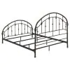 CoasterEssence 300407Q Rowan - Metal Queen Open Frame Bed - Dark Bronze