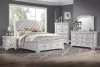 New Classic 00-493W-25C New Classic 00-493W-25C Lyndhurst - 6/0 Western King 5 Piece Bedroom Set (Bed, Dresser, Mirror, Chest, Nightstand) - White