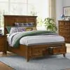Intercon SM-BR-4325FS-TUS-C Intercon SM-BR-4325FS-TUS-C San Mateo Youth - Full Storage Bed - Tuscan