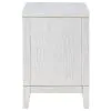 CoasterEveryday 224842 Marielle - 2-Drawer Nightstand Bedside Table - Distressed White