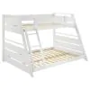 Coaster Fine Furniture 460593WHT Holden - Wood Veneer Twin Over Full Bunk Bed - White