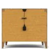Riverside Furniture 51869 Halbrooke - 3 Drawer Nightstand - Light Brown