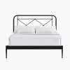 Intercon MB-BR-VINQEN-MTE-C Intercon MB-BR-VINQEN-MTE-C Metal Beds - Vintage Queen Metal Bed - Matte Black