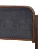 New Classic 00-B1862HG-300 Hawthorne - 5/0 Queen Platform Bed With Chair arcoal Upholstered Headboard - Brown