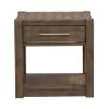 Liberty Furniture 449-OT1020 Broadmore - Drawer End Table - Cobblestone Brown
