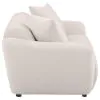 Coaster Fine Furniture 509302 Destino - Chenille Upholstered Splayed Arm Loveseat - Greige