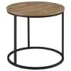 Coaster Fine Furniture 736037 Lainey - Round Occasional Side End Table - Mango