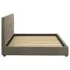 Coaster Fine Furniture 315975KE Delsea - Upholstered Eastern King Platform Bed - Light Brown