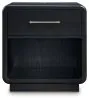 Ashley Furniture B821-91 Rowanbeck - One Drawer Night Stand - Black