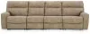 Ashley Furniture 61004S11 Ashley Furniture 61004S11 Next-Gen Durapella - 4-Piece Power Reclining Sectional With 2 Power Armless Recliners - Sand
