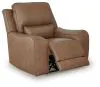 Ashley Furniture PCU6260613 DeepWakes - Power Recliner / Adjustable Headrest - Caramel