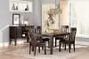 Ashley Furniture D596/35/01(4) Haddigan - 5 Pc. - Extension Table, 4 Side Chairs - Dark Brown