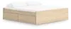 Ashley Furniture EB9632B20 Ashley Furniture EB9632B20 Onita - King Platform Bed With 1 Side Storage - Natural