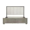 Samuel Lawrence Furniture S714-BR-K1 Andover - Queen Upholstered Panel Bed