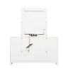 Samuel Lawrence Furniture S910-030 Melrose - Beveled Dresser Mirror with LED Lights in a White Finish - White