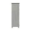 Liberty Furniture 237-BR41 River Place - 6 Drawer Chest - Riverstone White & Tobacco