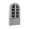 Liberty Furniture 237-DR-CC River Place - Curio Cabinet - Riverstone White & Tobacco