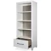 Riverside Furniture 28637 Finn - Drawer Bookcase - White
