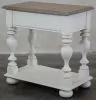 Riverside Furniture 38009 Jameson - Chairside Table - White