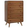 CoasterEssence 205131KW-S5 Robyn - 5 Piece California King Bedroom Set - Dark Walnut